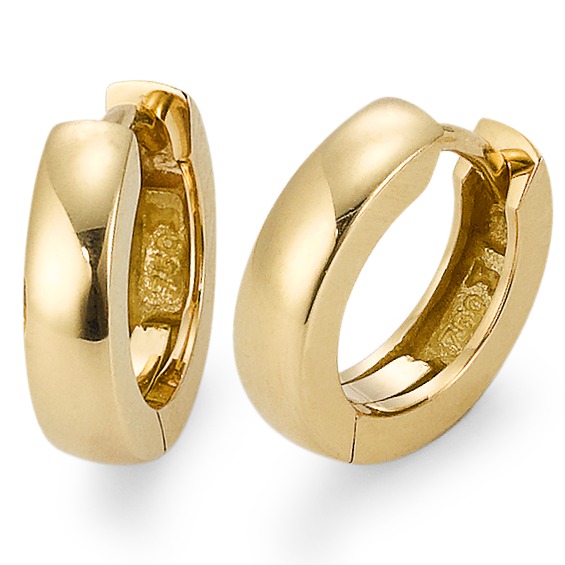 Créoles à charnières Or jaune 18K-563120