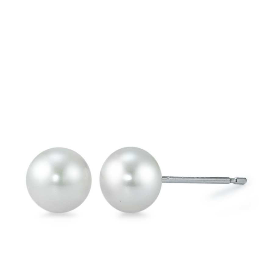 Clous d'oreilles Or blanc 14K-563257