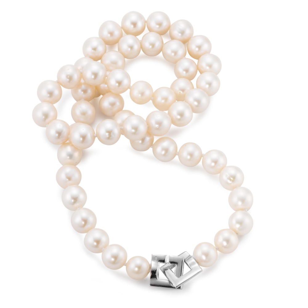 Collier Silber rhodiniert Süsswasserzuchtperle 50 cm-564552