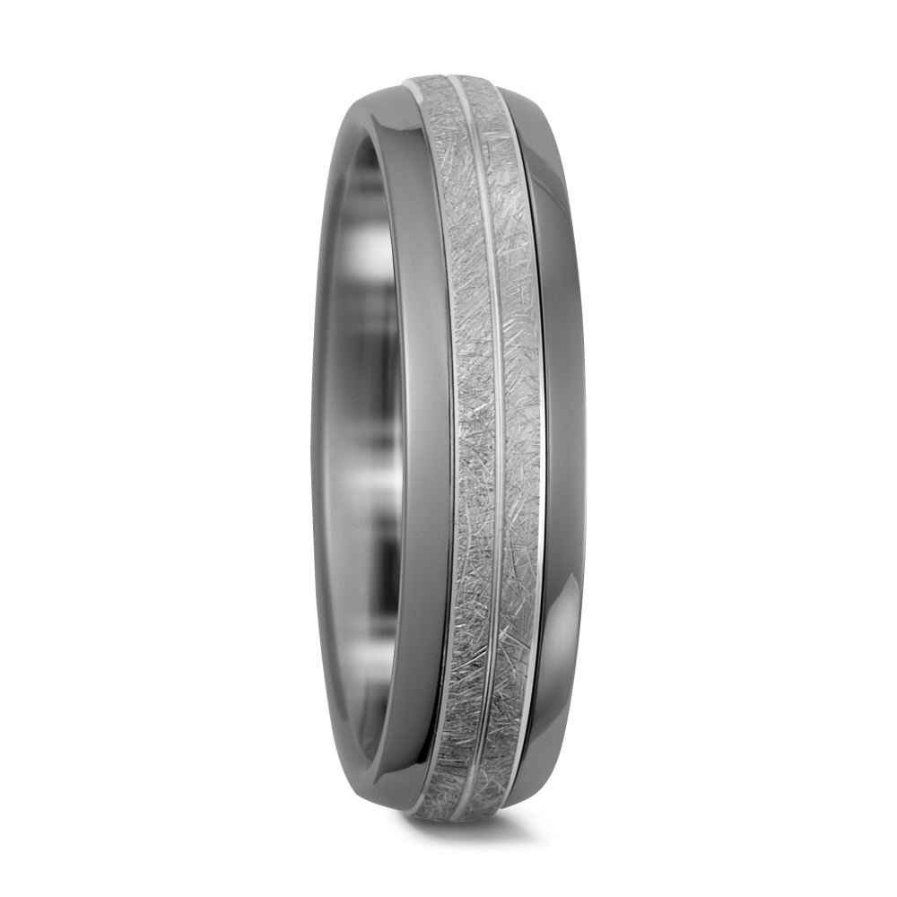 Bague Titane, Or blanc 14K-564924