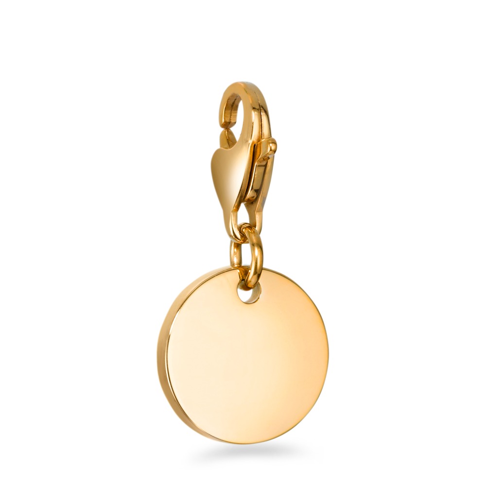 Charms Acier inoxydable rosé PVD Ø15 mm-568235