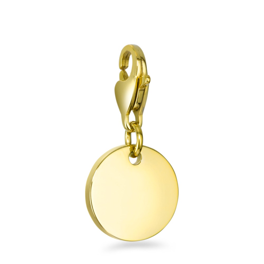 Charms Acier inoxydable jaune PVD Ø15 mm-568236