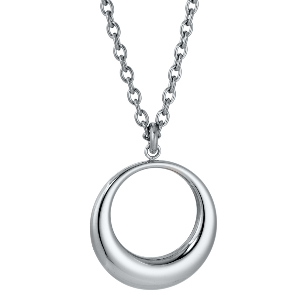 Chaînette avec pendentif Acier inoxydable 60 cm Ø34 mm-568246