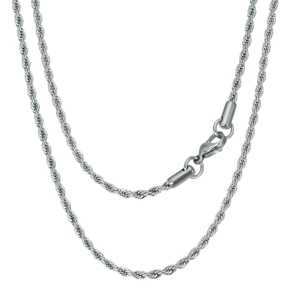Chaînette Acier inoxydable 45 cm-568266