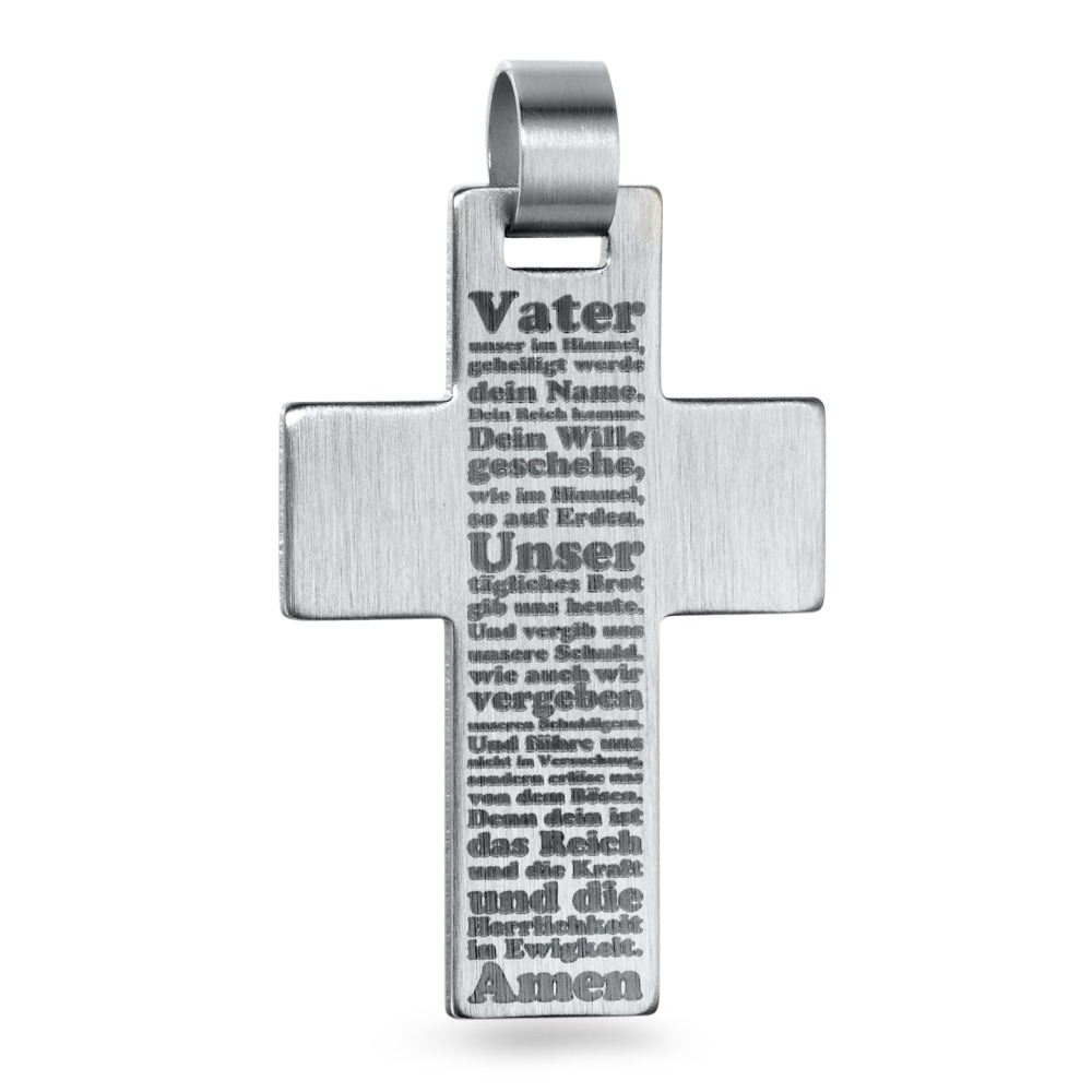 Pendentif Acier inoxydable Croix-568993
