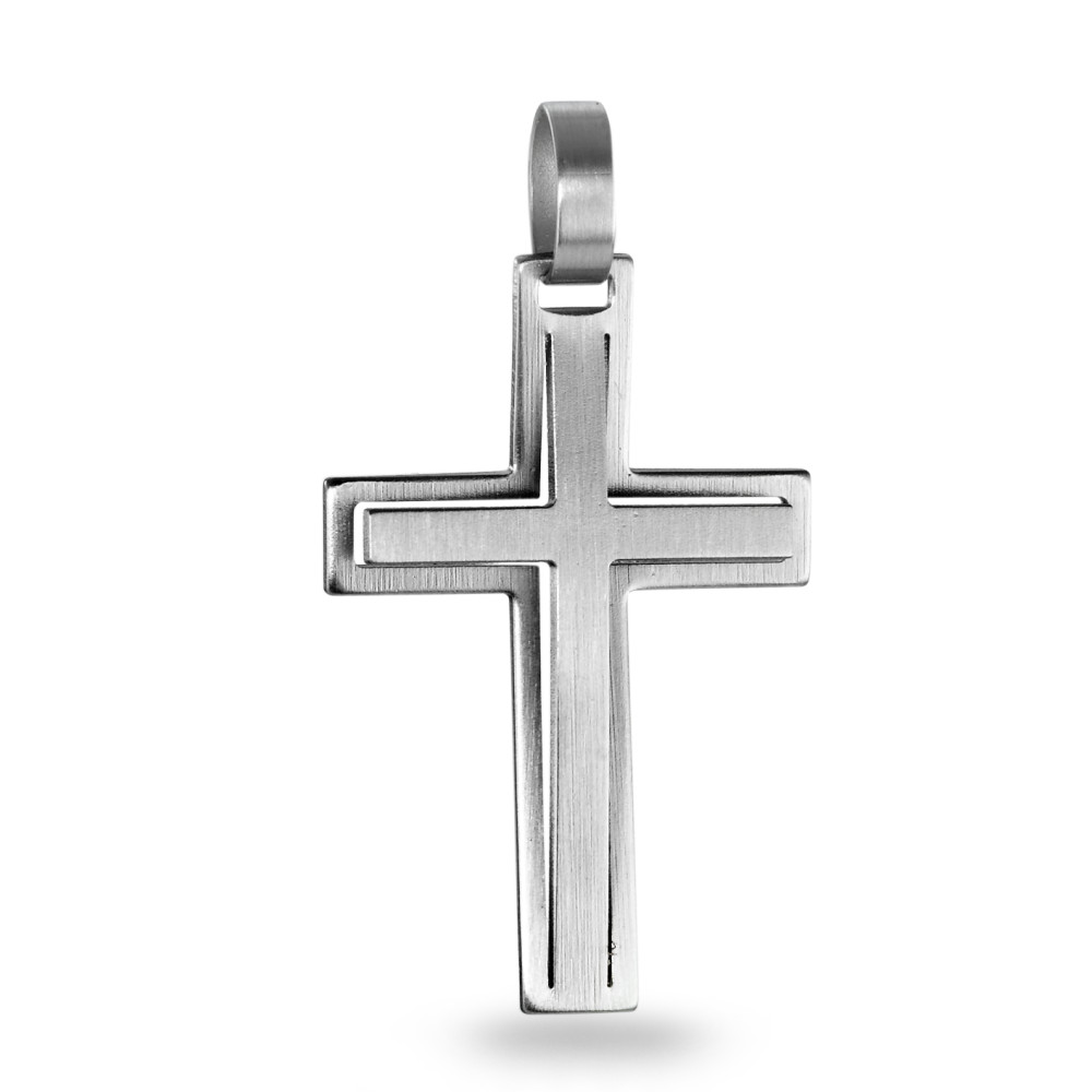 Pendentif Acier inoxydable Croix-568996