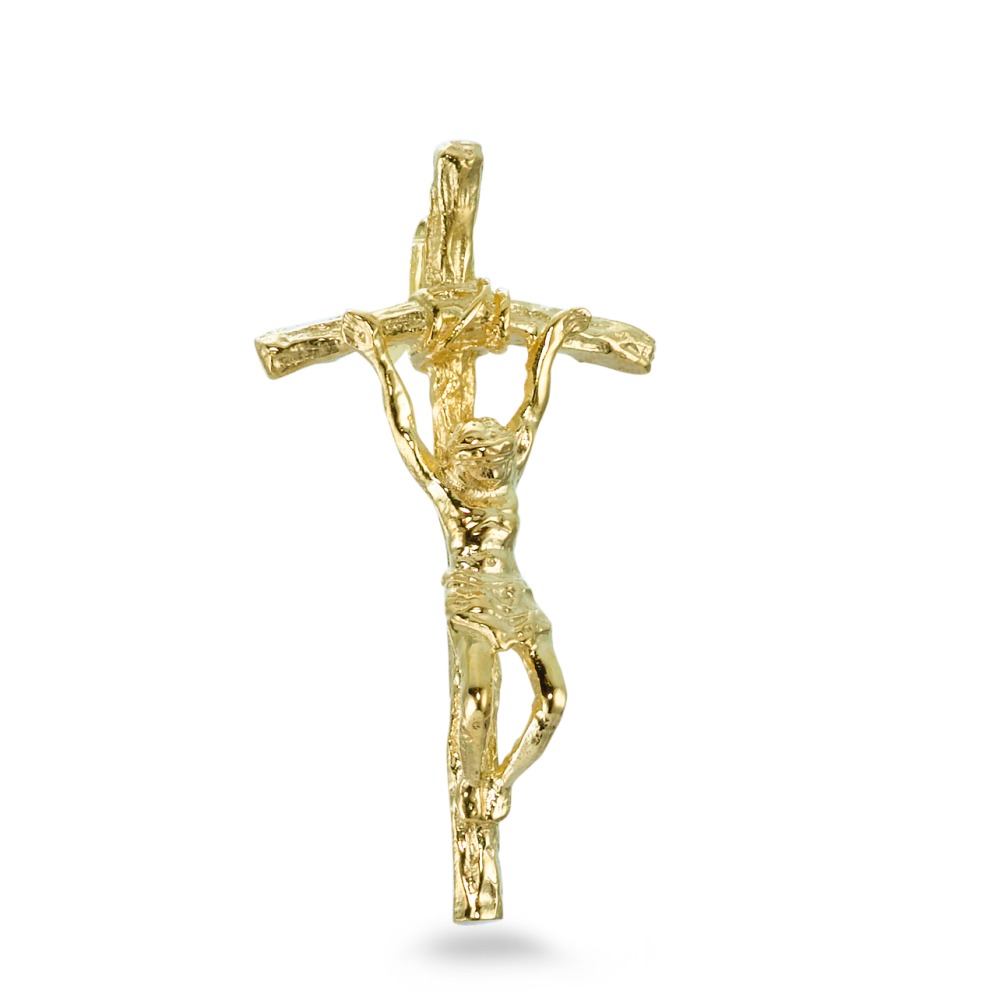 Pendentif Or jaune 9K Croix-569065
