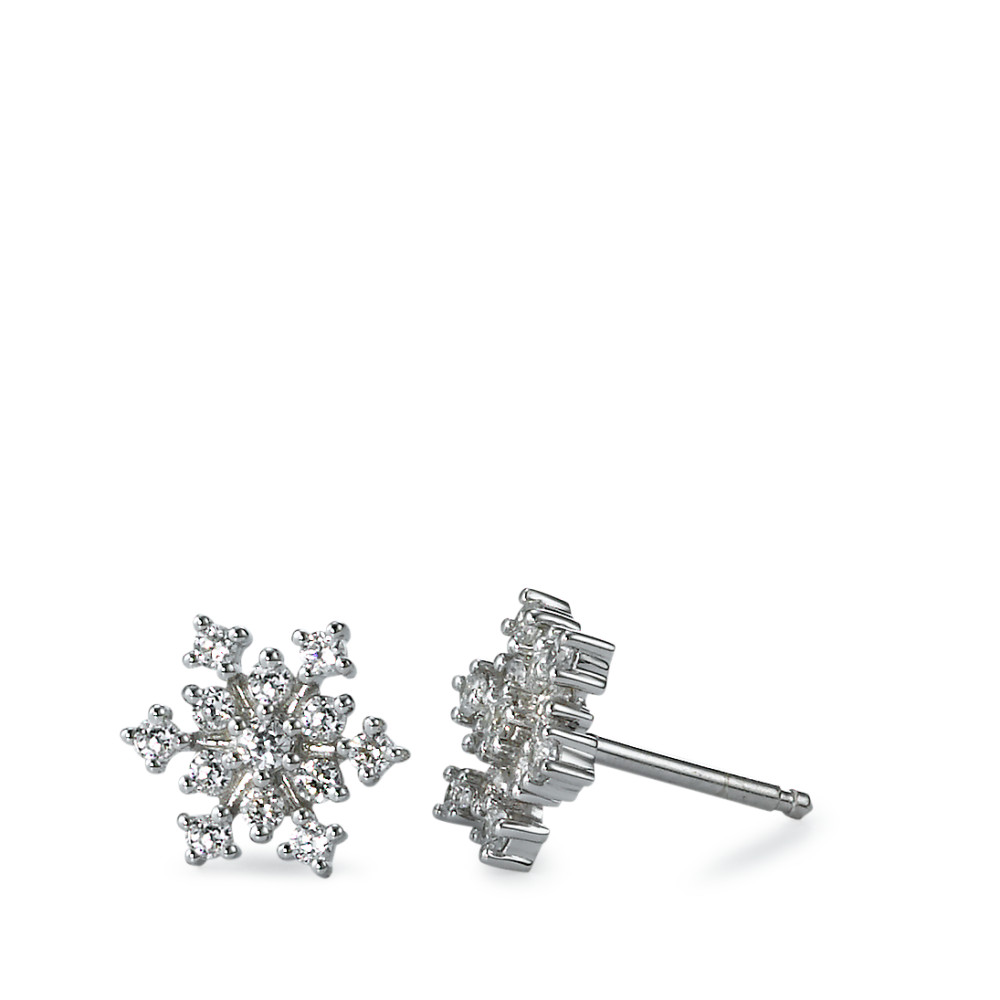 Clous d'oreilles Argent Rhodié Ø8 mm-569240