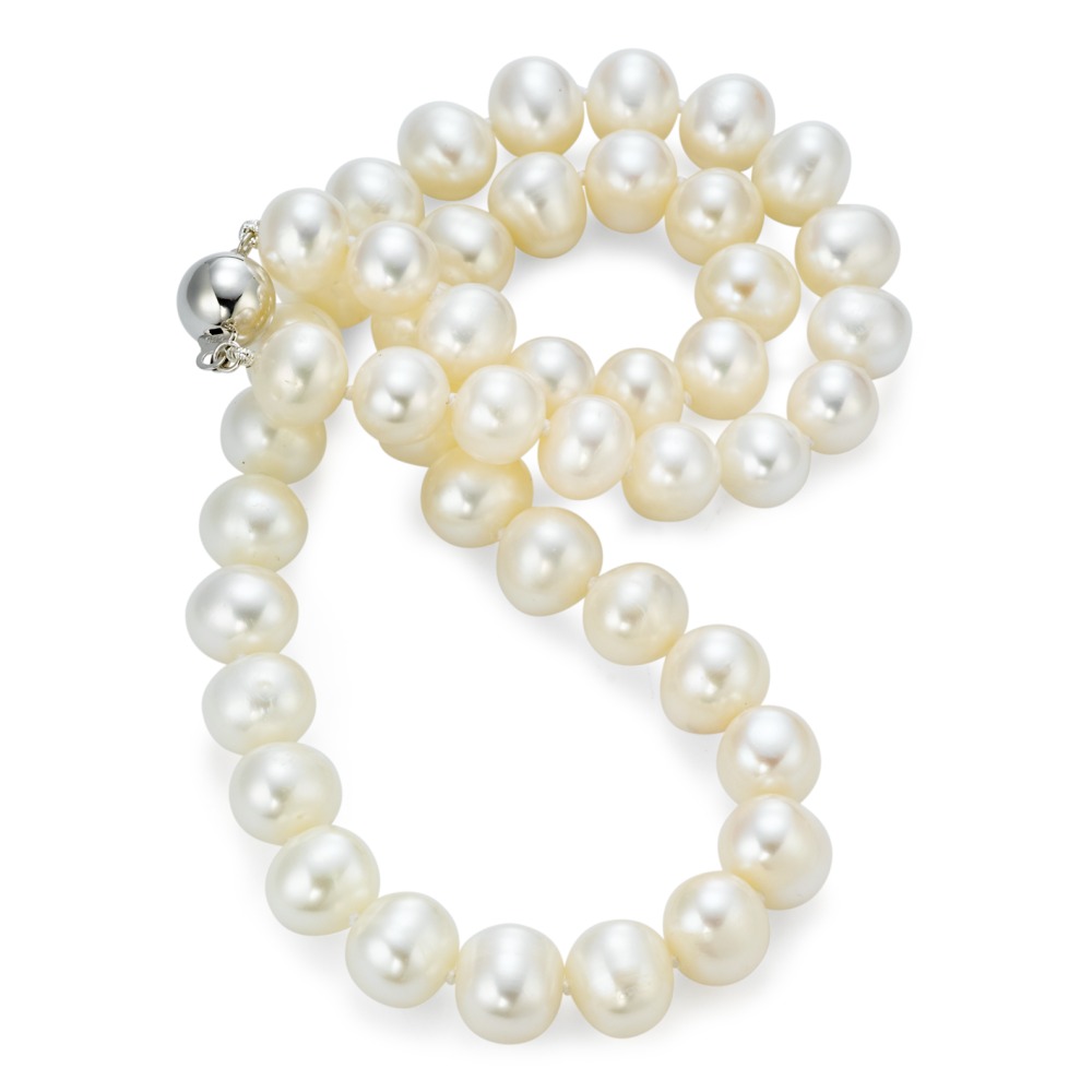 Collier Or blanc 14K 45 cm-569384