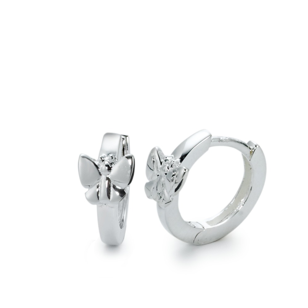 Créoles à charnières Argent Papillon-570012