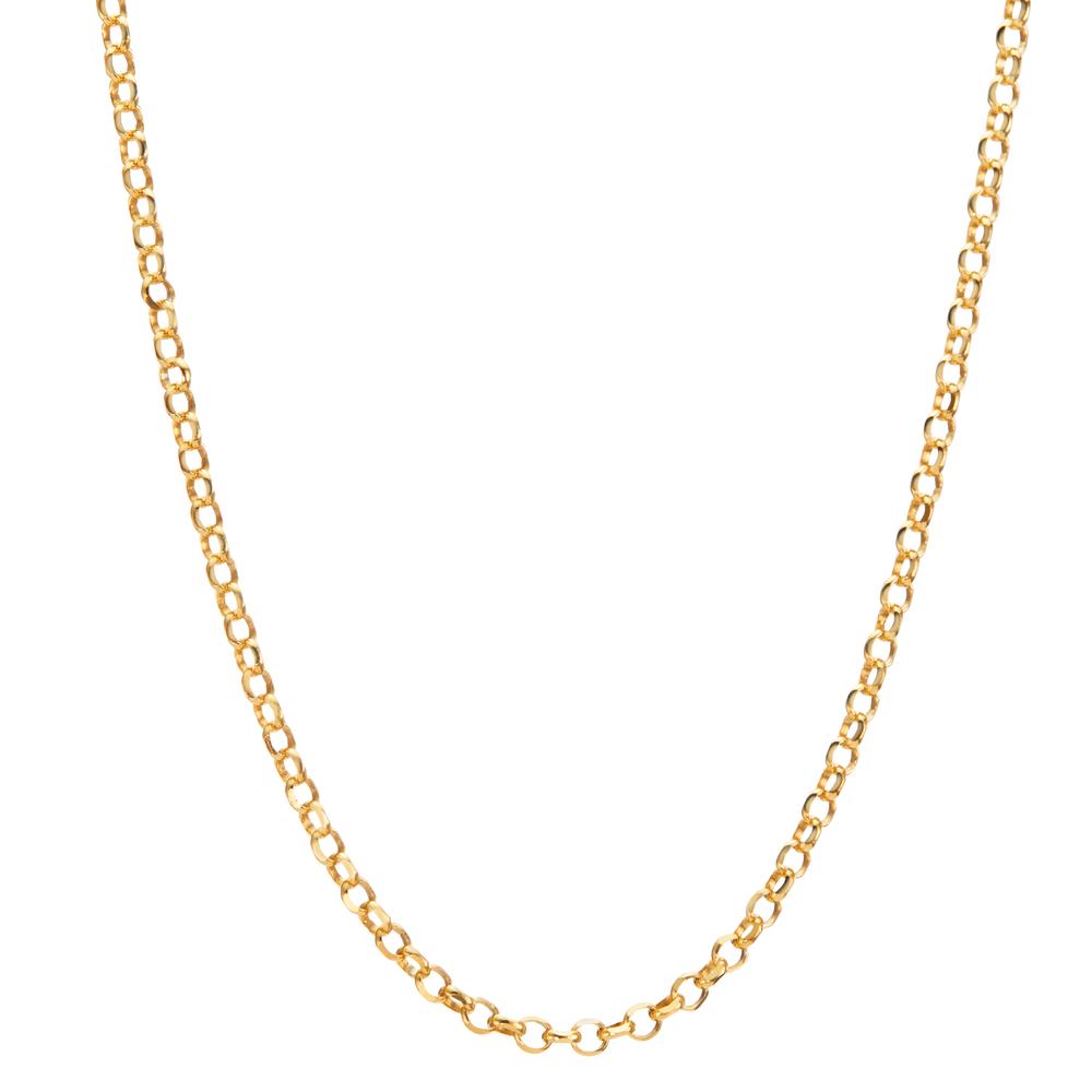 Chaînette Argent jaune Plaqué or 60 cm-571281