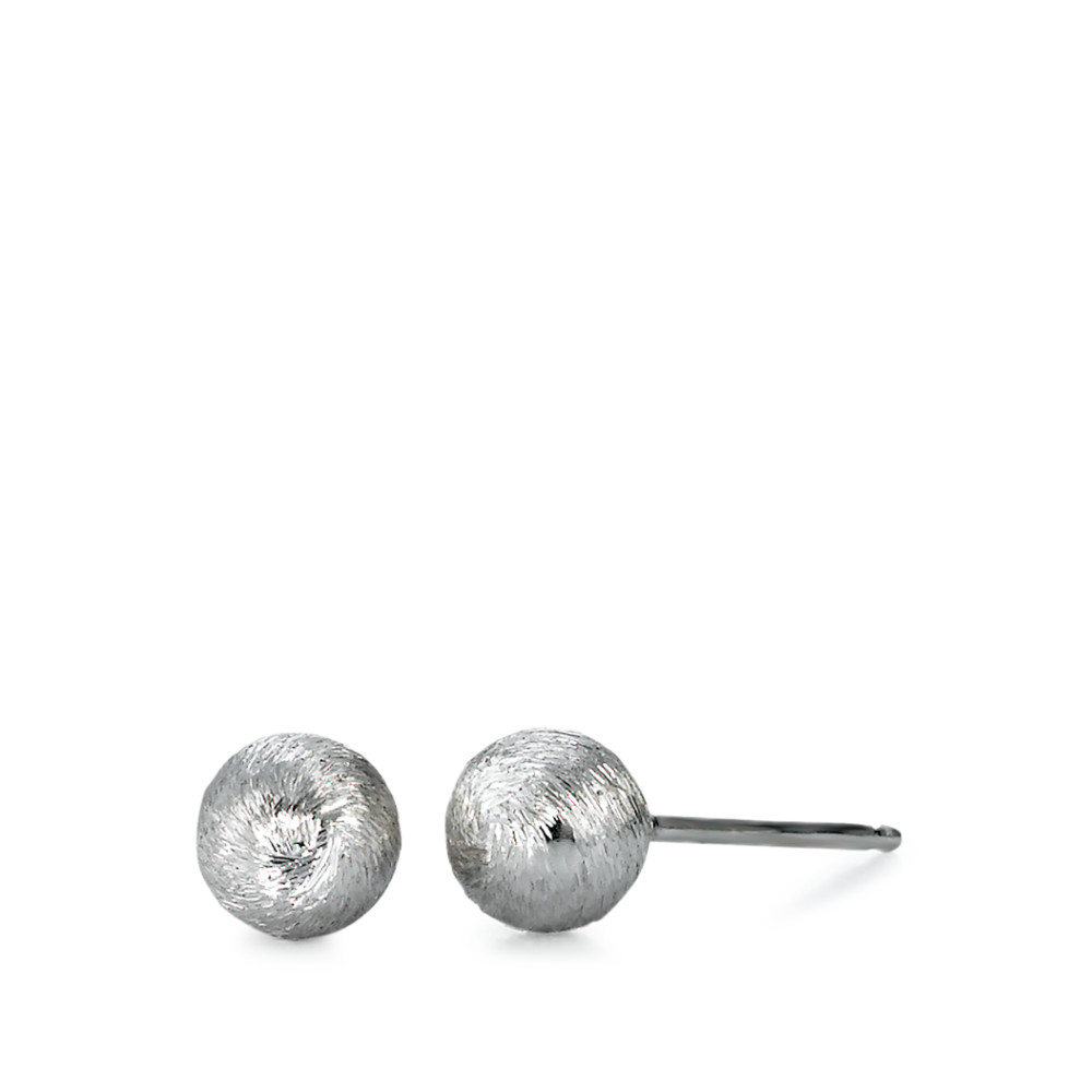 Clous d'oreilles Argent Rhodié Ø6 mm-571338
