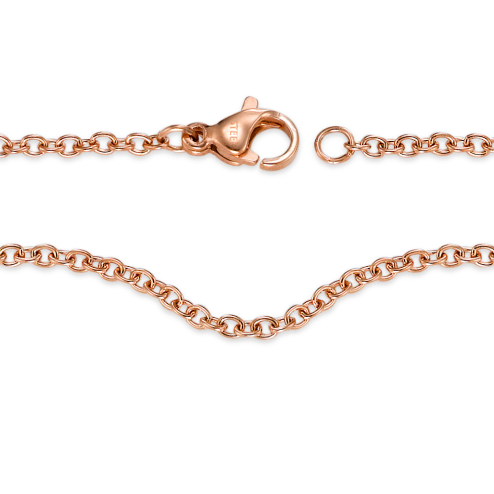 Chaînette Acier inoxydable rosé PVD 70 cm Ø2 mm-571464