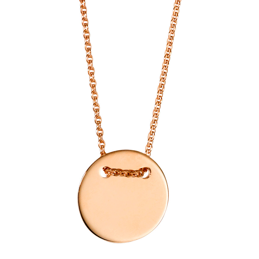 Collier Or rouge 14K 42 cm Ø8 mm-571490