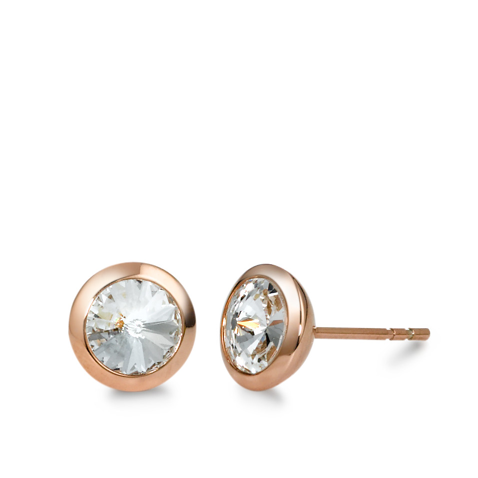 Ohrstecker Edelstahl rosé IP beschichtet Ø8.5 mm-571921