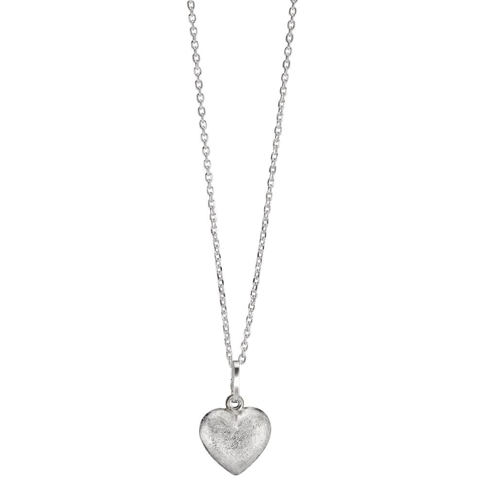 Chaînette avec pendentif Argent Coeur 40-42 cm Ø10 mm-571930