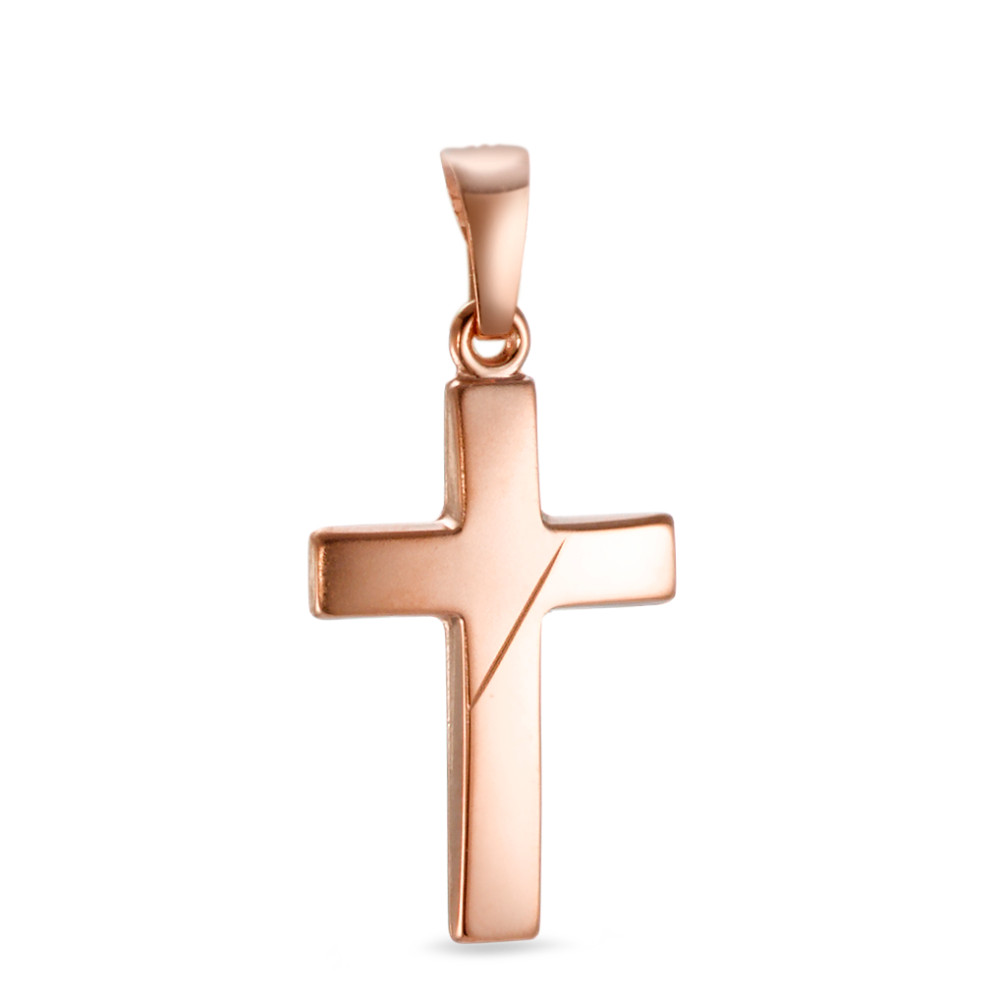 Pendentif Or rouge 18K Croix-572790