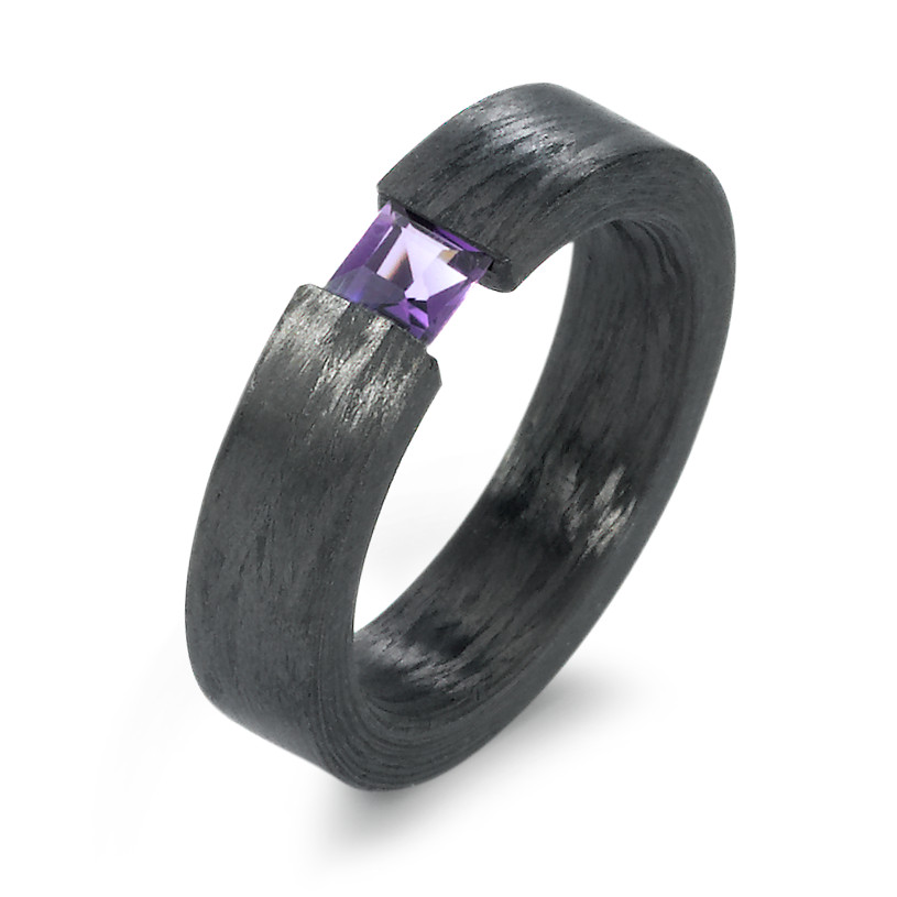 Bague Carbone Améthyste-573099