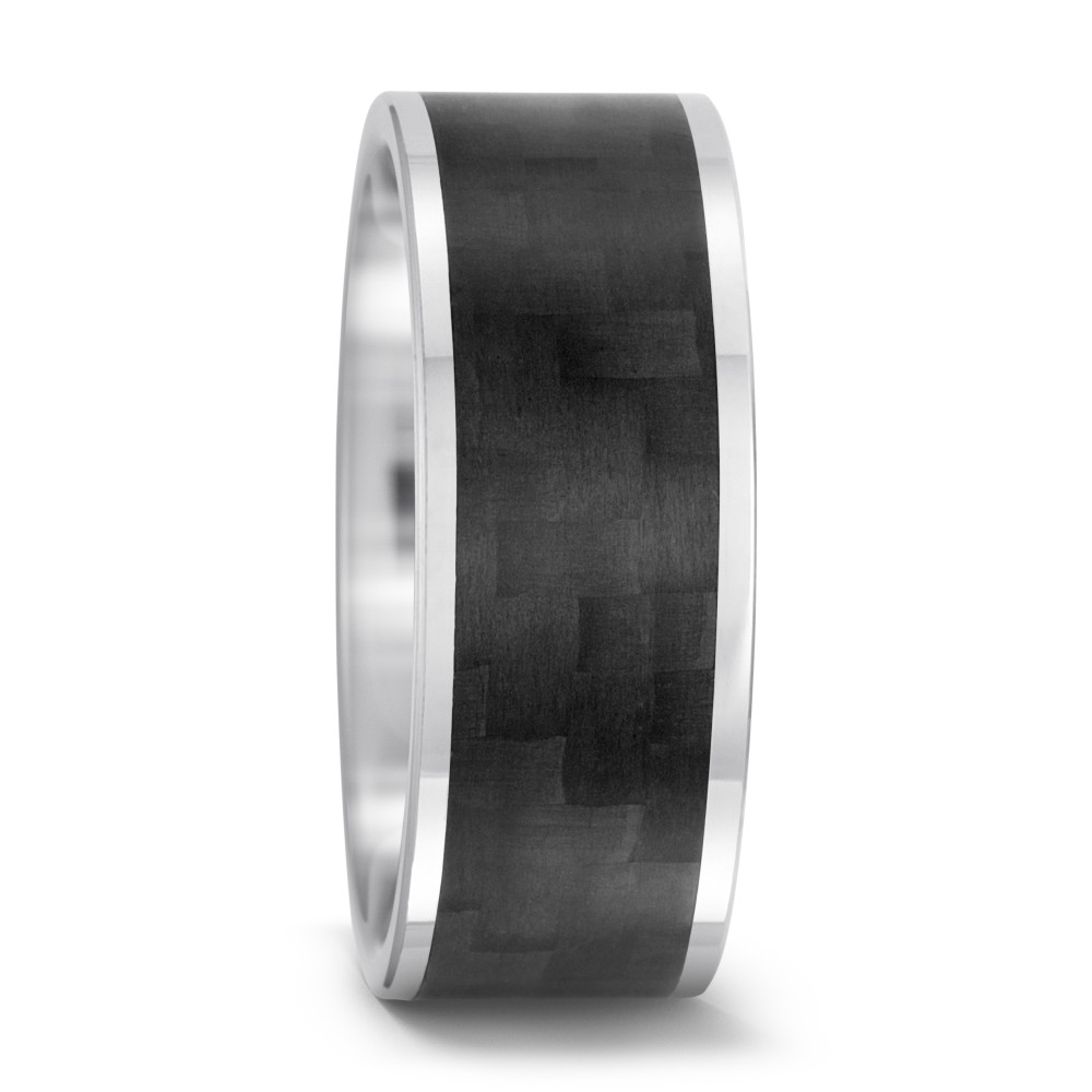 Bague Tungstène, Carbone-573118