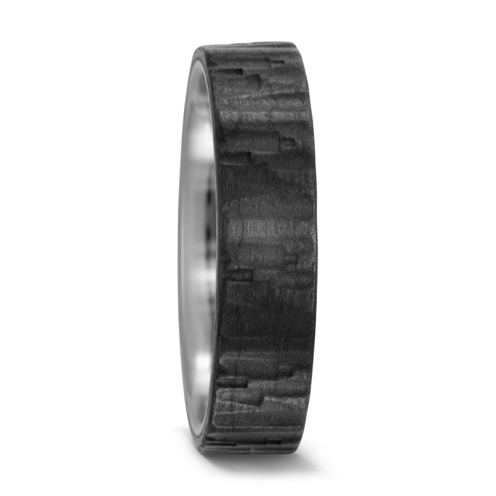 Bague Titane, Carbone-573611