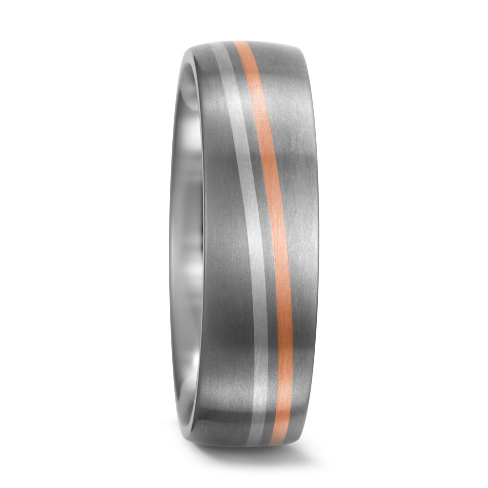 Alliance Titane, Palladium 950, Or rouge 18K-573666