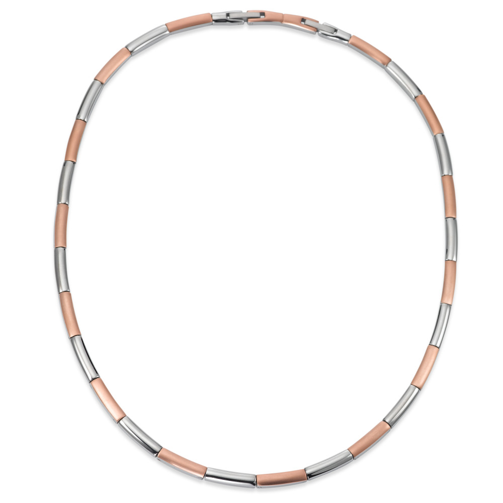 Collier Acier inoxydable rosé PVD 42-45 cm-574774