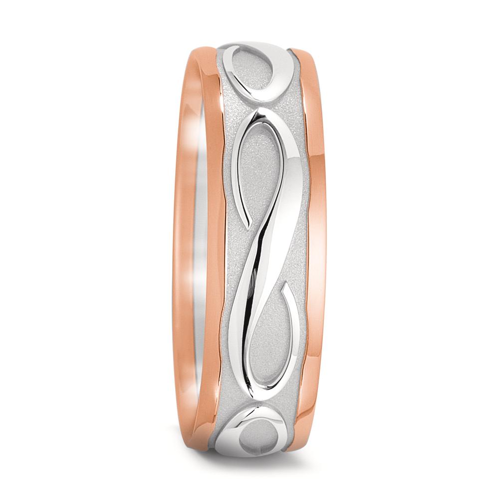 Alliance Or blanc 18K, Or rouge 18K Infini-575402