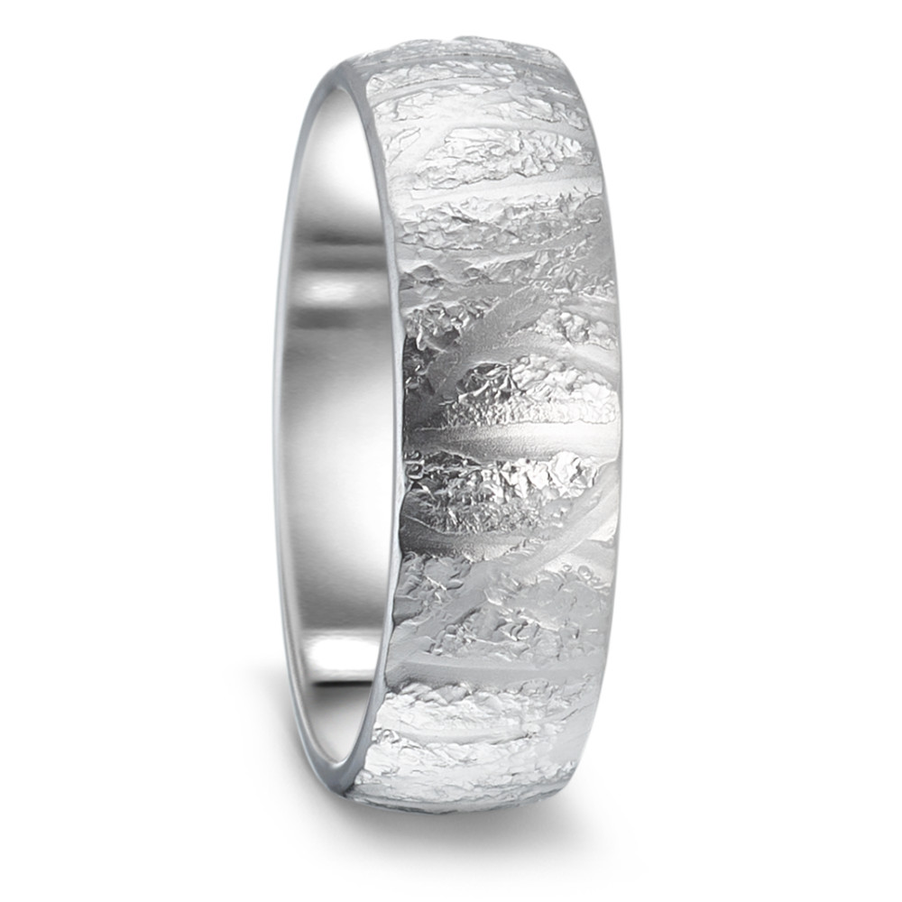 Alliance Or blanc 18K-575591