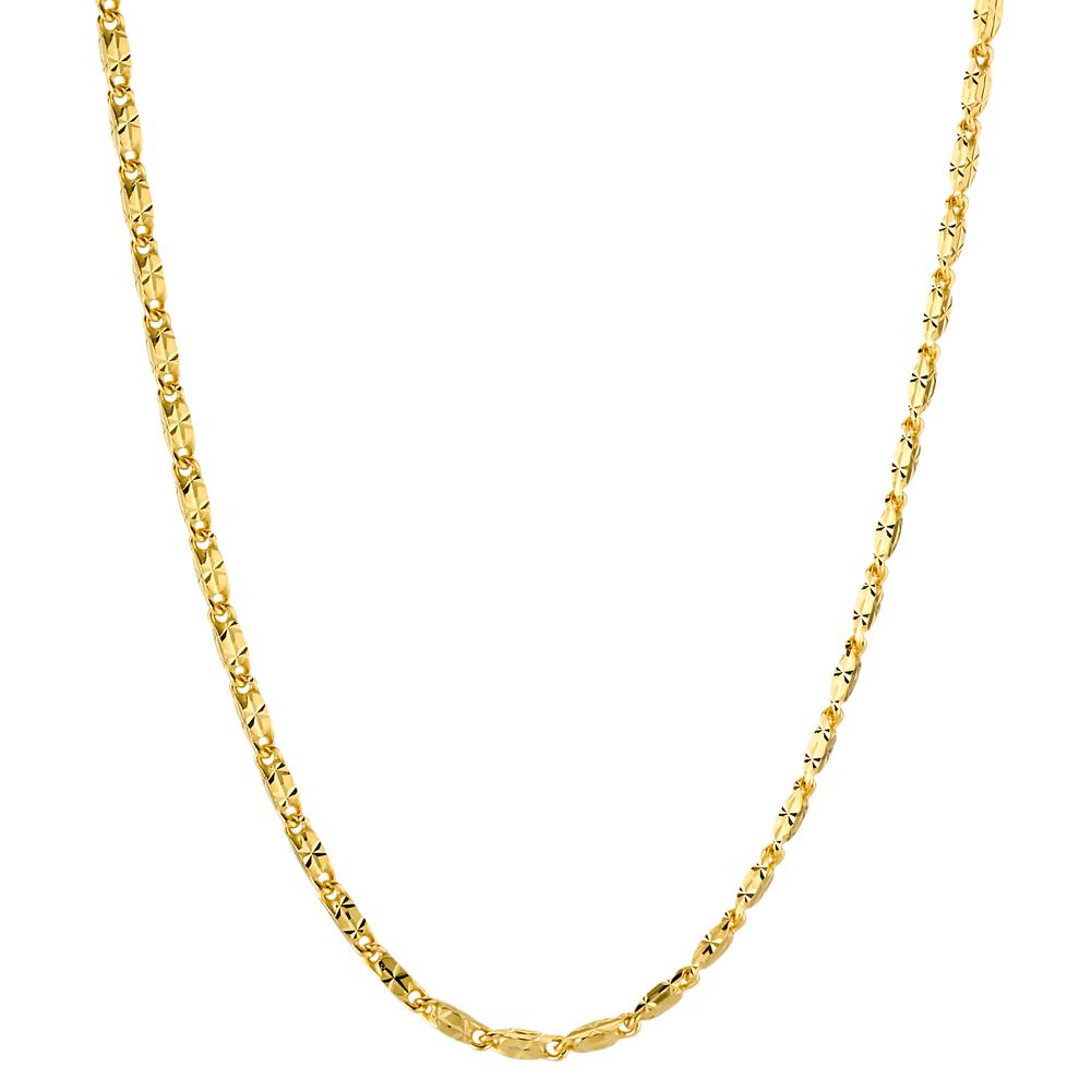 Halskette 375/9 K Gelbgold 40 cm-577315