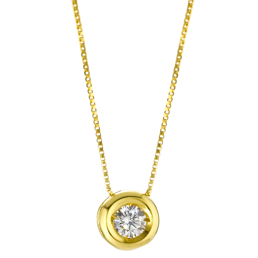 Collier Or jaune 18K Zircone 40-42 cm Ø5.5 mm-577481