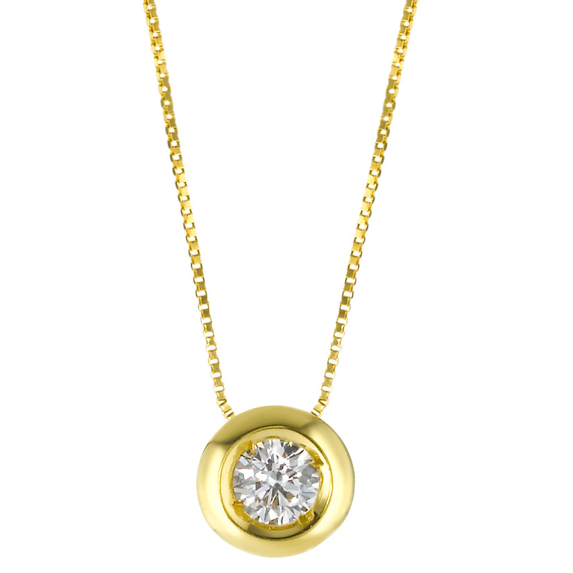 Collier Or jaune 18K Zircone 40-42 cm Ø6.5 mm-577486