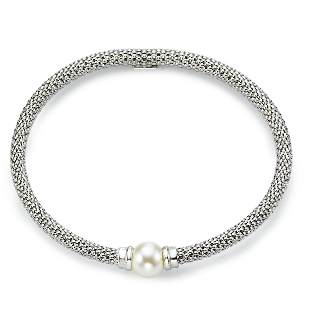 Bracelet Argent Rhodié 19.5 cm Ø4 mm-577903