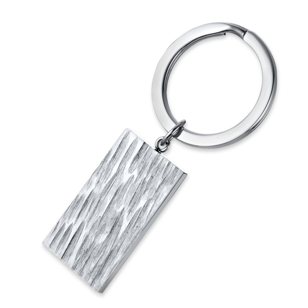 Porte-clés Acier inoxydable Ø32 mm-578087