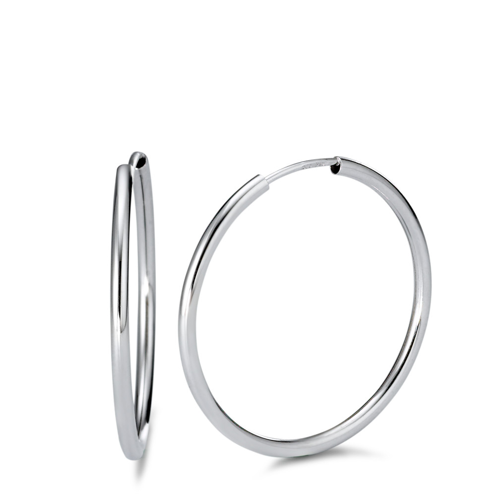 Creolen 585/14 K Weissgold-579126
