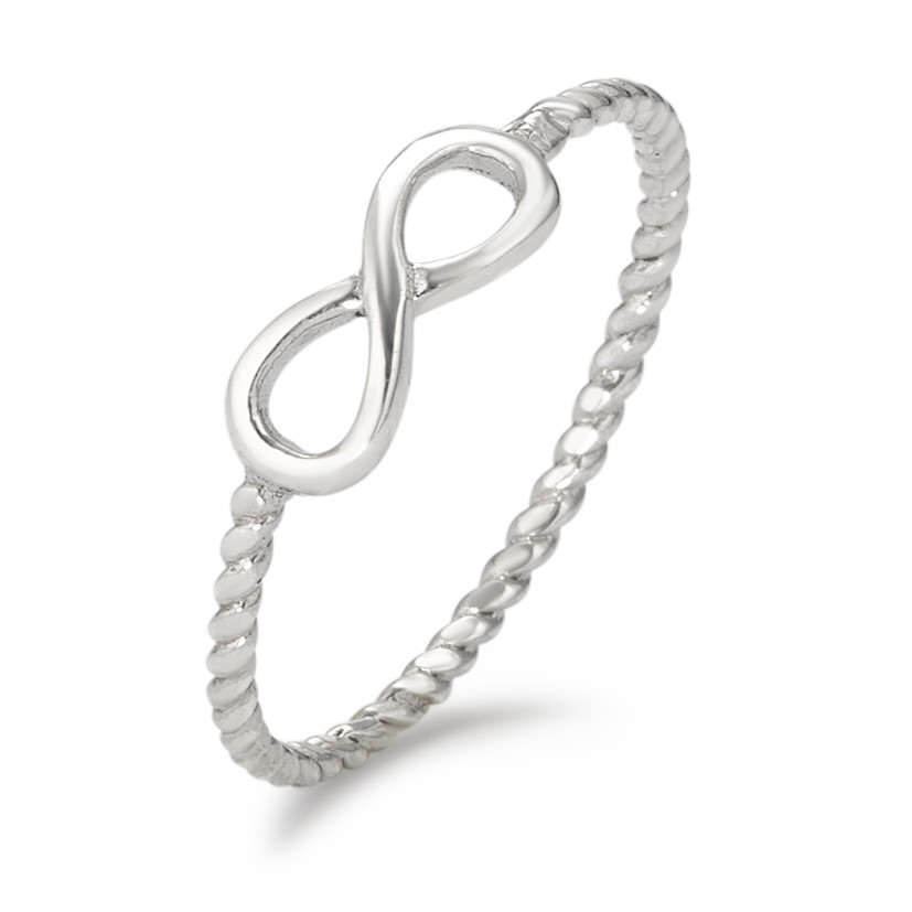 Bague Argent Rhodié Infini-581174