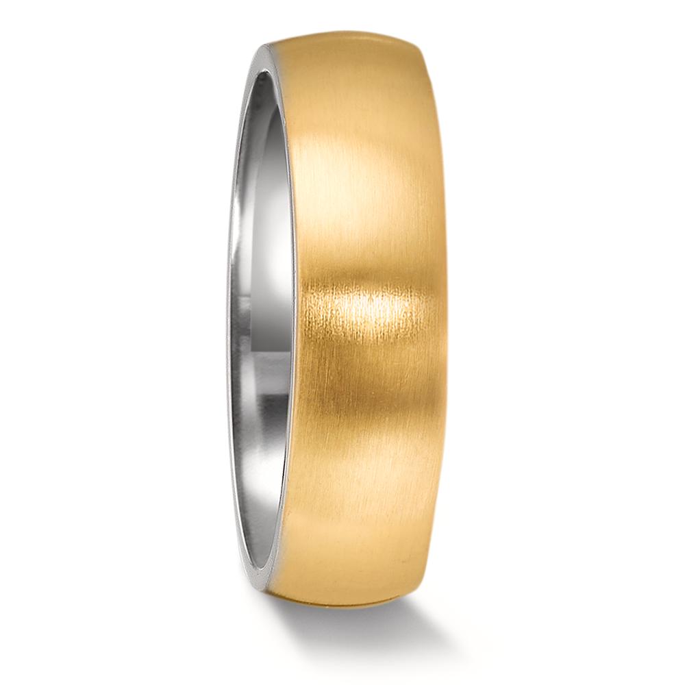 Bague Acier inoxydable jaune PVD-581315