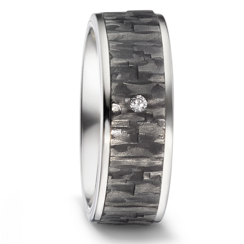 Alliance Titane, Carbone Diamant 0.03 ct, w-si-581531