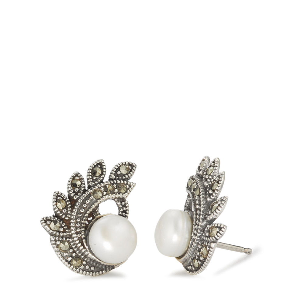Clous d'oreilles Argent Marcassite-581544