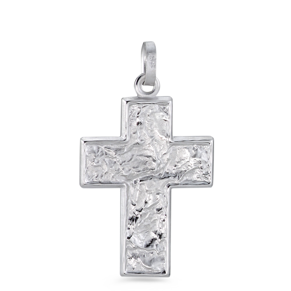 Pendentif Argent Rhodié Croix-582247