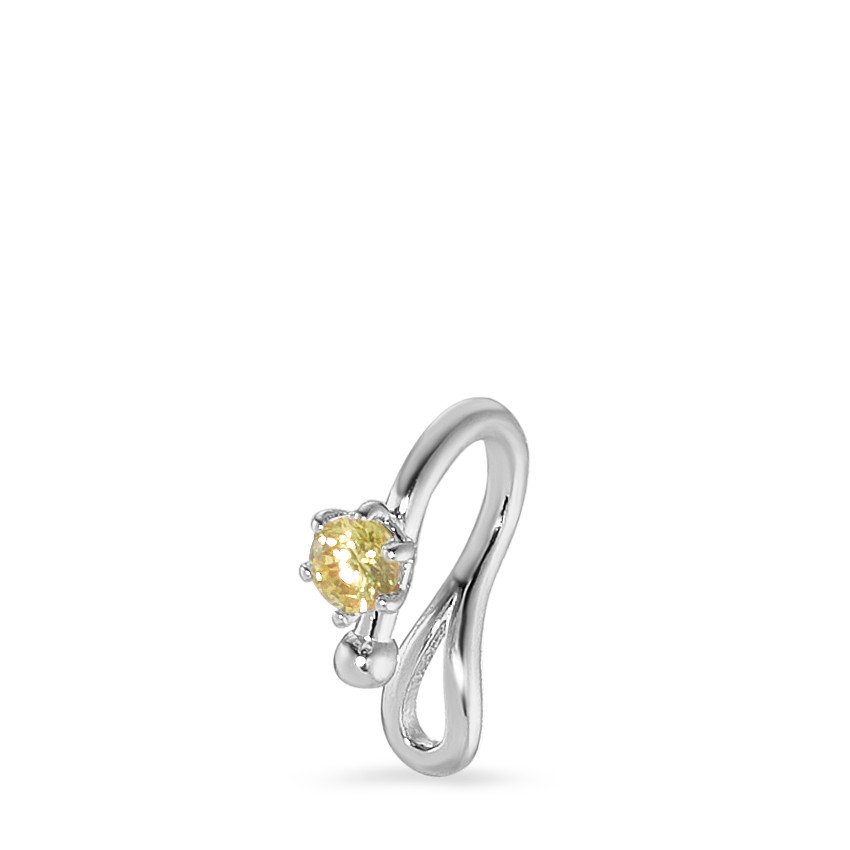 Ear cuff Bronze Zircone jaune Rhodié-582533