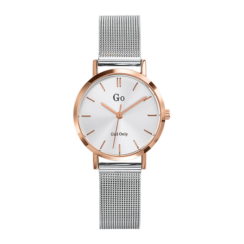 Montre Acier inoxydable bicolore PVD Ø30 mm-582571