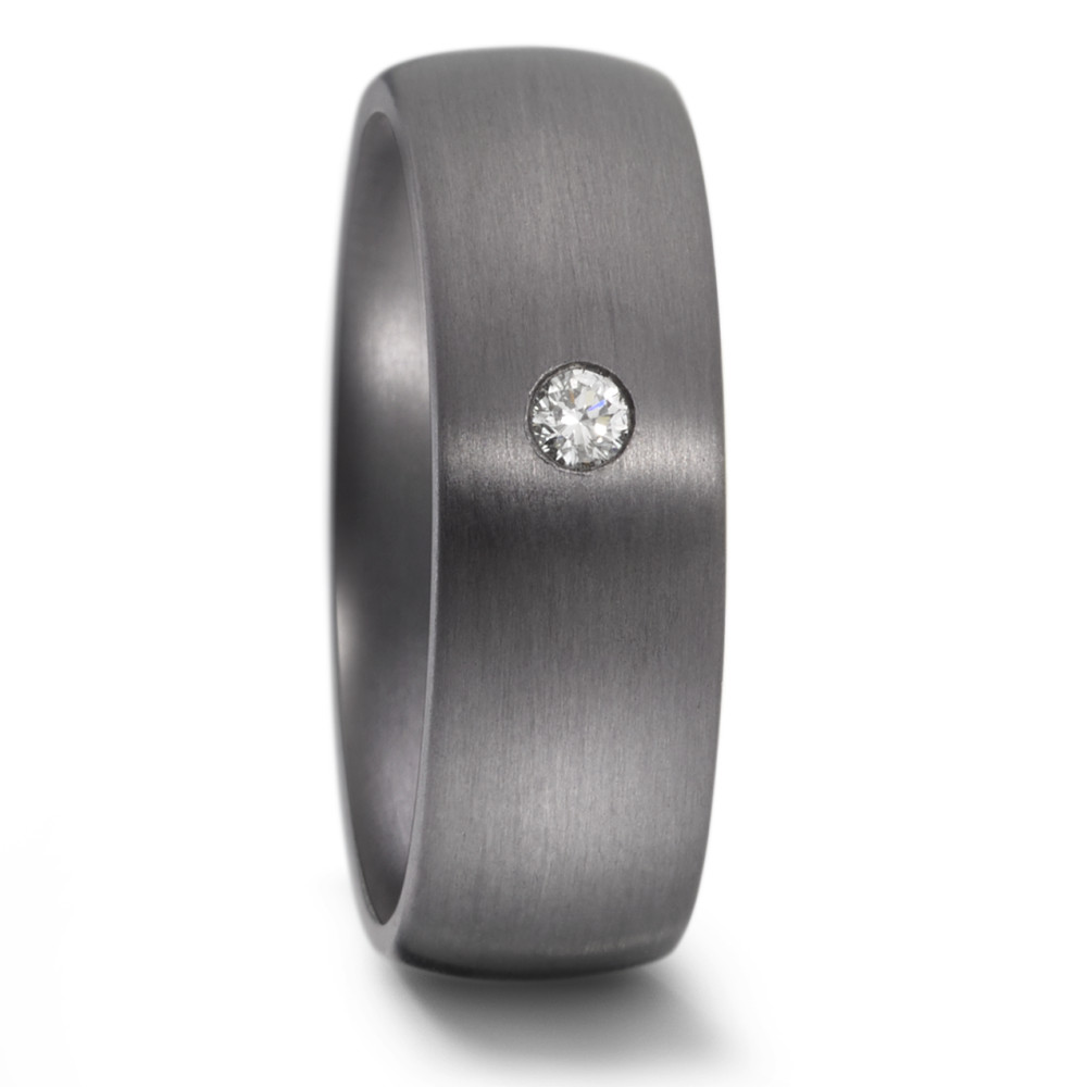 Bague Tantale 999 Diamant 0.05 ct, w-si-582684
