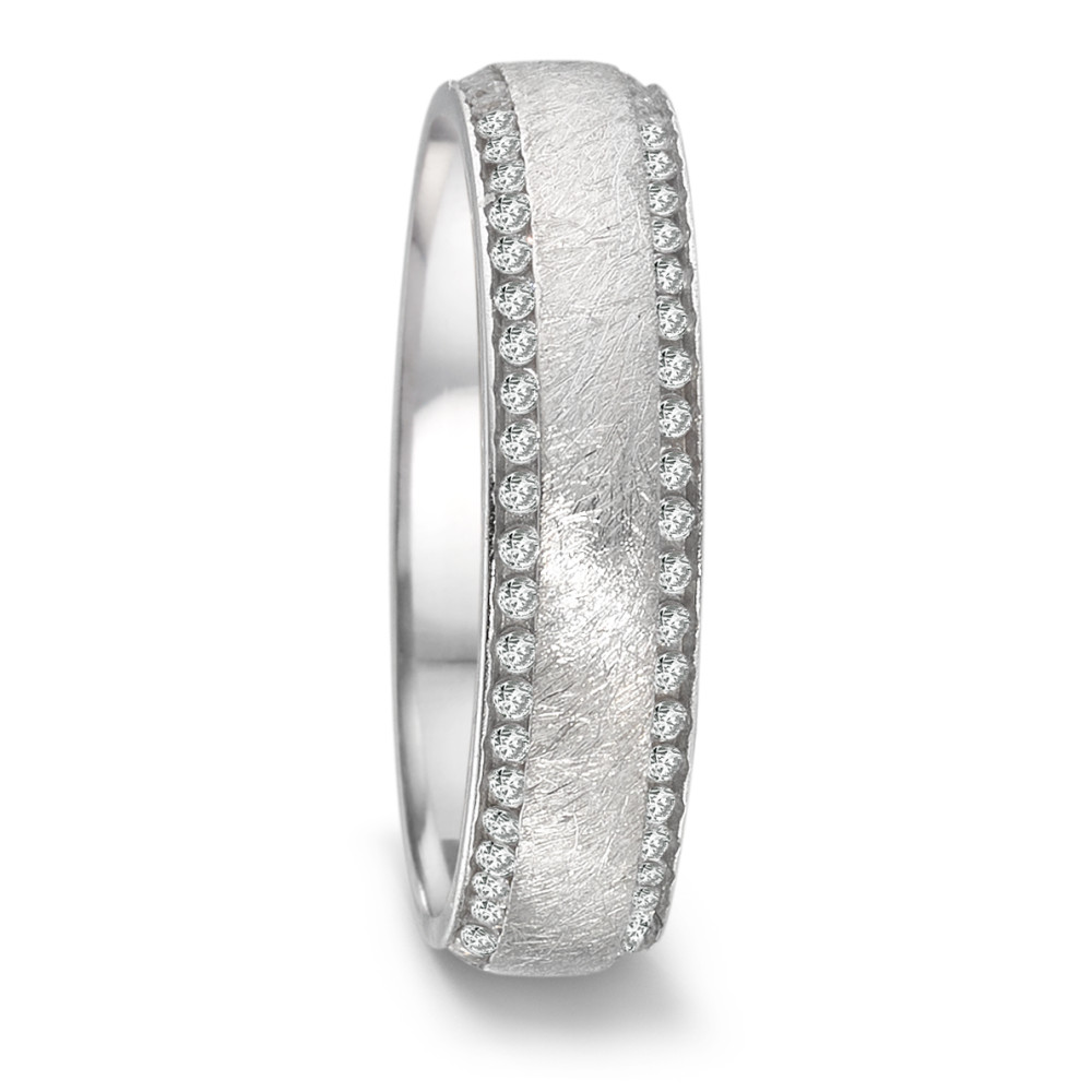 Alliance Or blanc 18K Diamant 0.53 ct, 106 Pierres, tw-vsi-583279