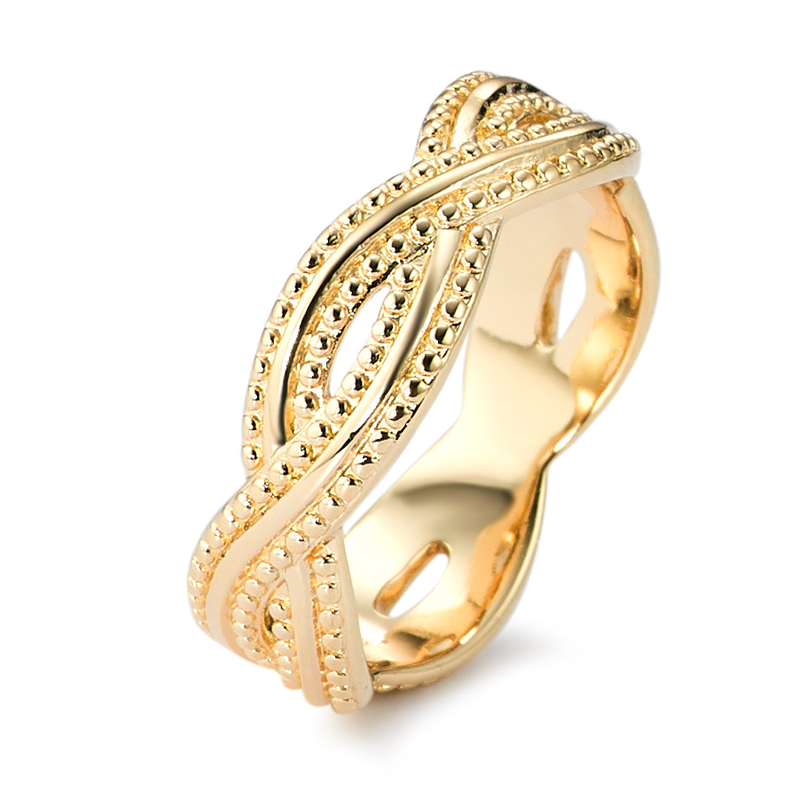 Bague Bronze jaune Plaqué or-583931