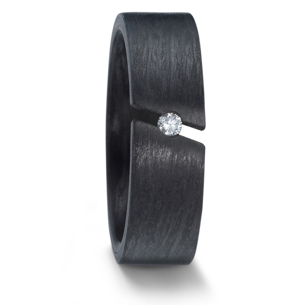 Bague Carbone Diamant 0.05 ct, w-si-584593