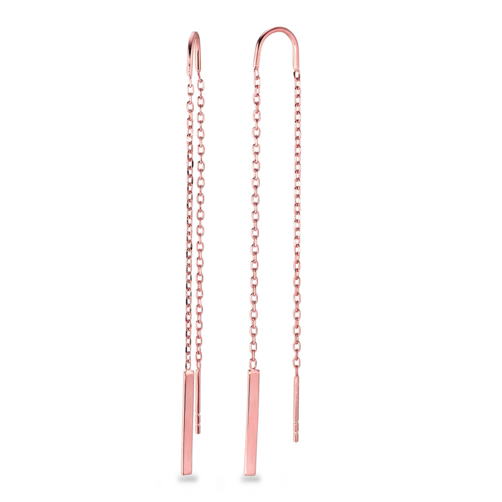Boucles d'oreilles pendantes Argent rosé Plaqué or-584731