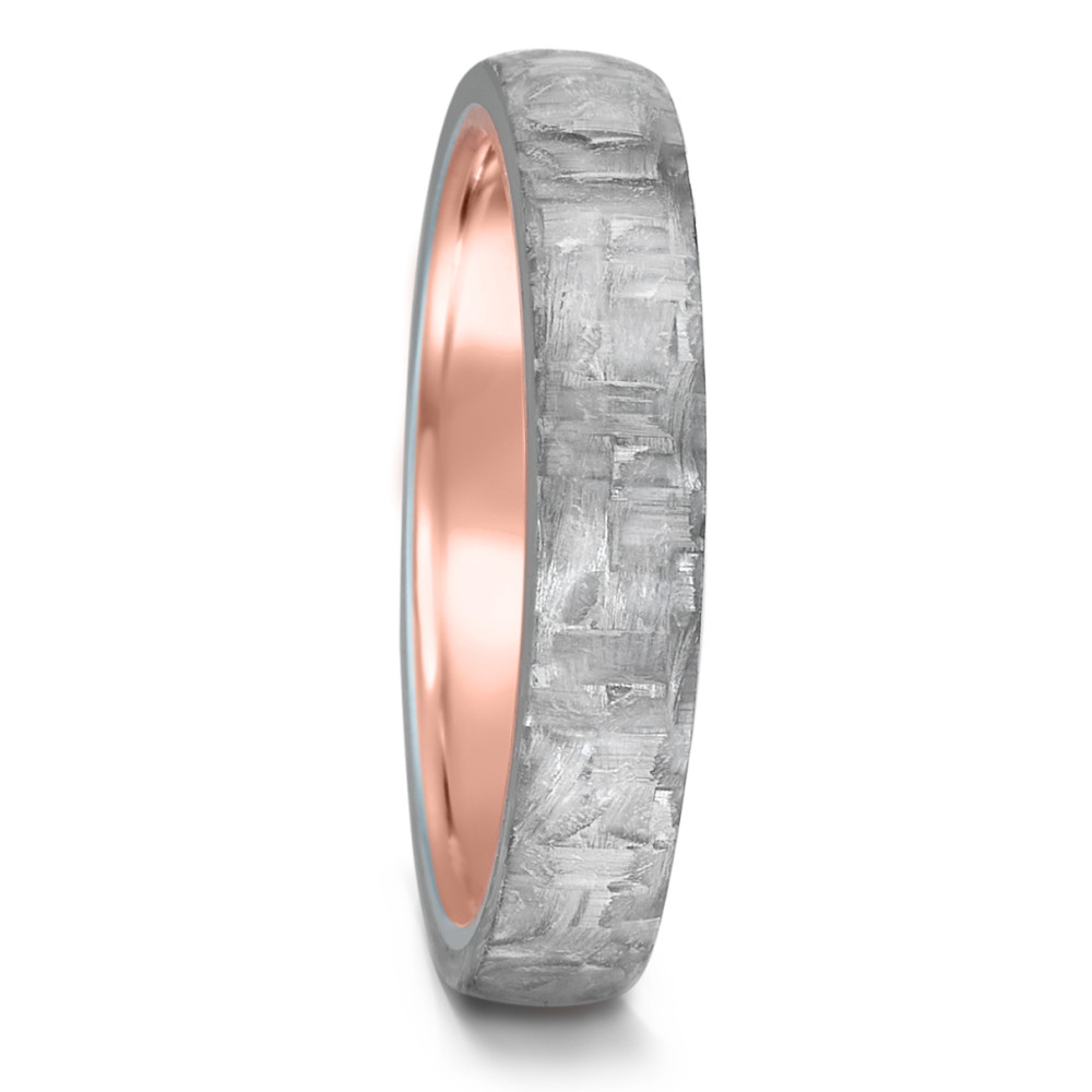 Alliance Or rouge 14K, Carbone-585198