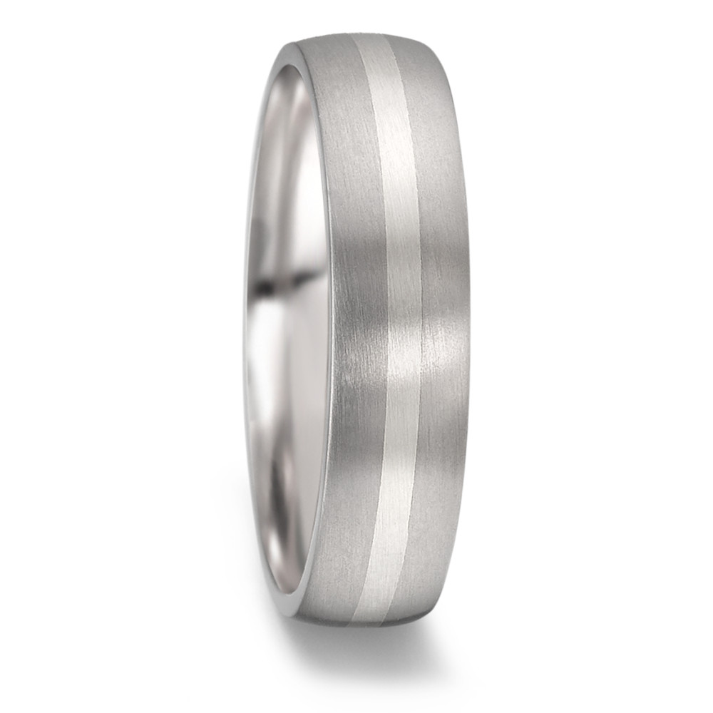 Partnerring Titan, 585/14 K Weissgold-585210