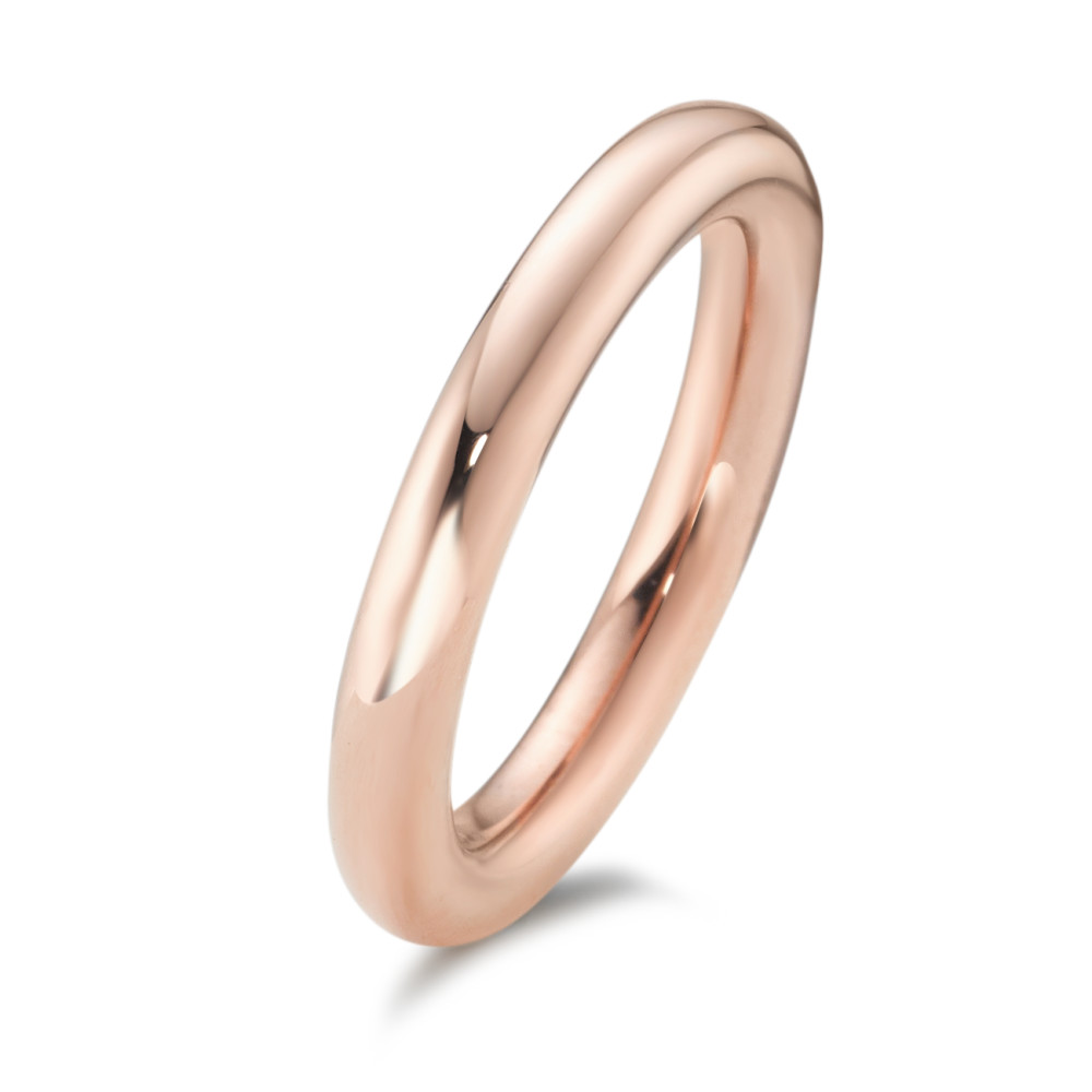 Bague à superposer Acier inoxydable rosé PVD-585582