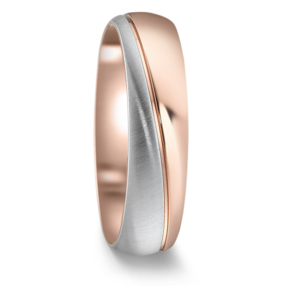 Bague Acier inoxydable rosé PVD-585584